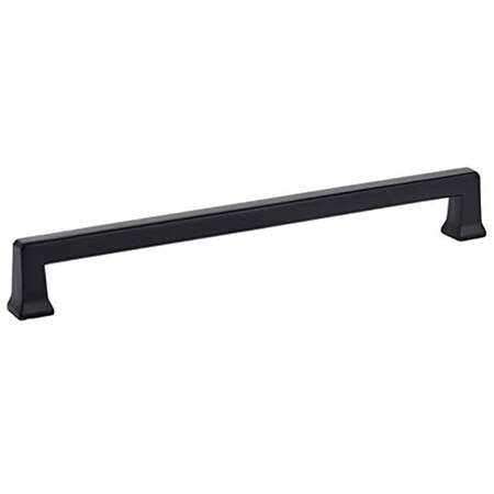 Patioplus 8 in. Alexander Cabinet Pull, Flat Black PA2056044